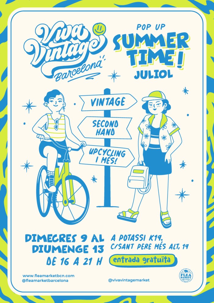 Viva Vintage Summertime Pop Up · 09, 10, 11, 12 y 13.07