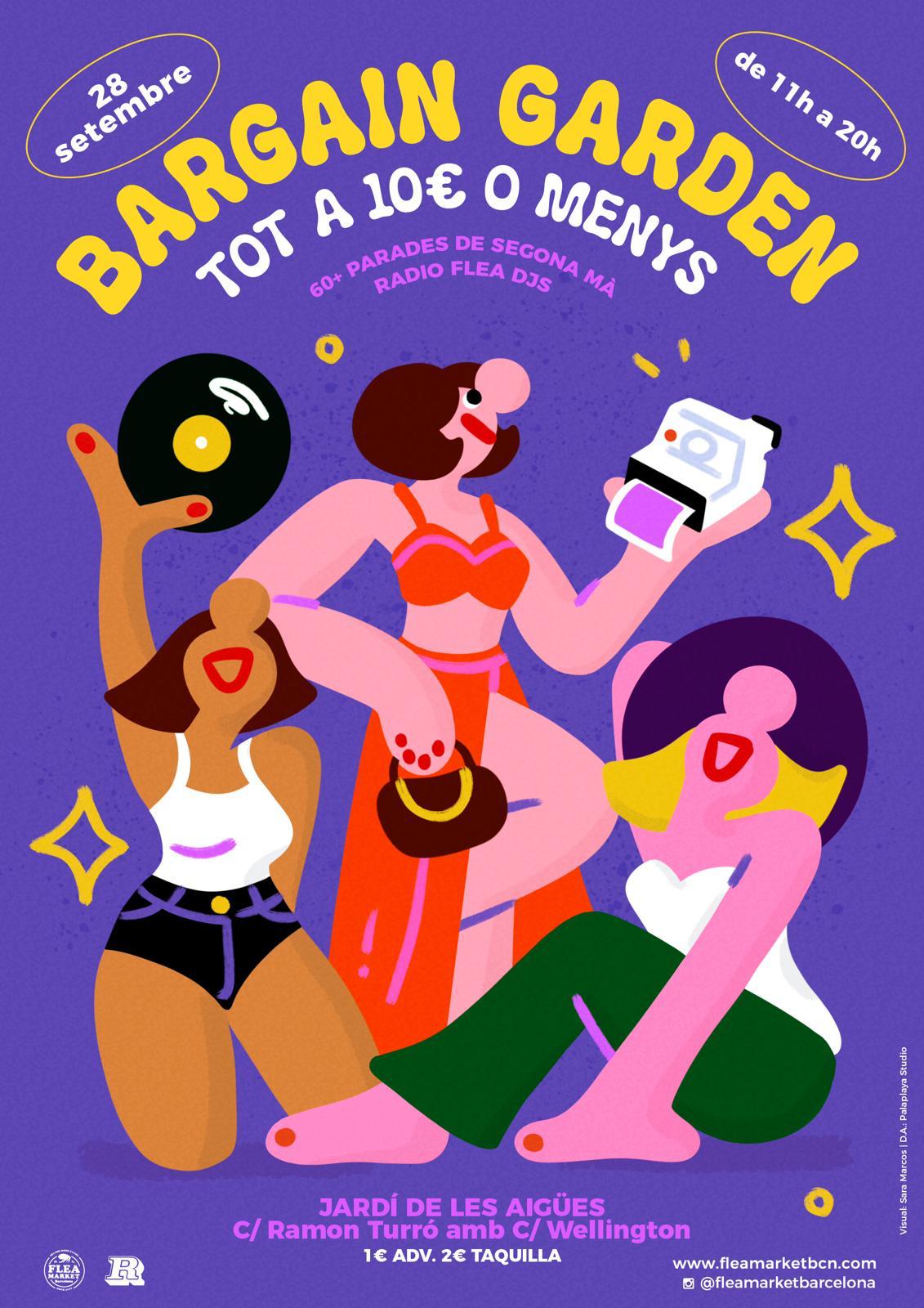 Bargain_garden_28_09_sara_marcos_poster