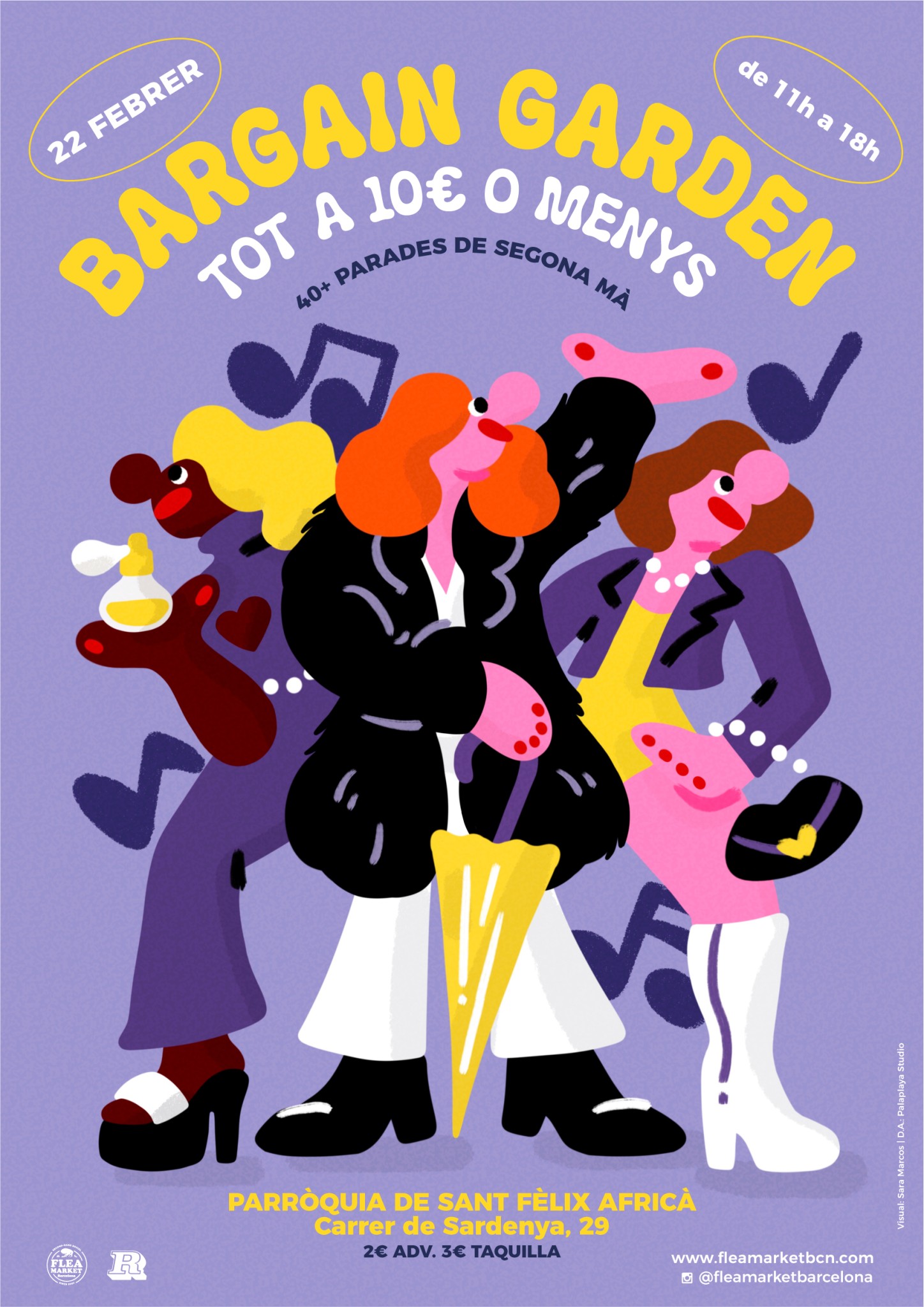 Cartel RGB Bargain garden