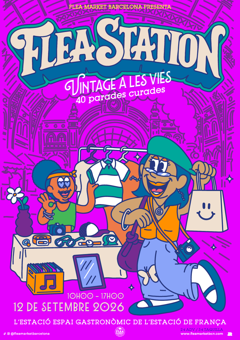Poster flea station 12.09